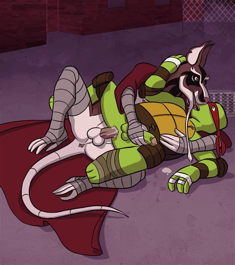 Post Animated Hamato Yoshi Monstrouswerecat Raphael Splinter