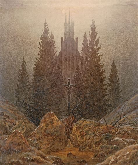 The Cross In The Mountains By Caspar David Friedrich