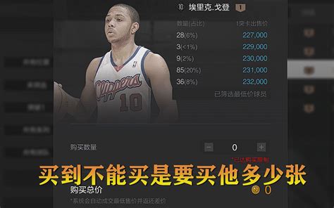 【nba2kol2】幸运突破——买他买到不能买了，还没到7突~~~就离谱哔哩哔哩bilibilinba2kol2