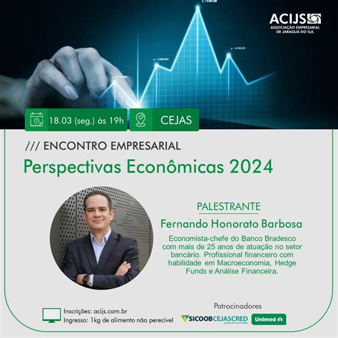 Encontro Empresarial ACIJS Perspectivas Econômicas 2024 Fernando