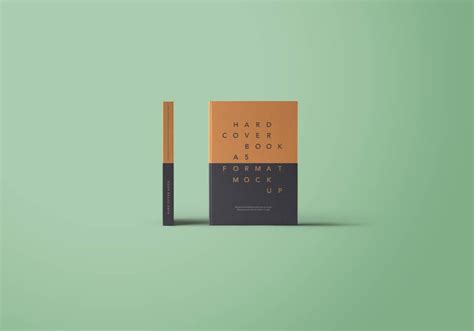 A5 Hardcover Book Mockup - Mockup World