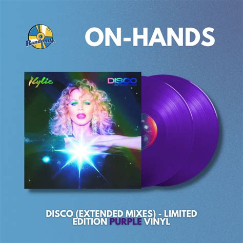 Kylie Minogue Disco Extended Mixes Purple 2LP Lazada PH