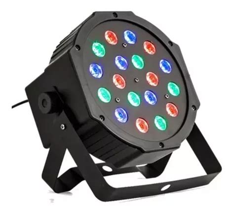 Luz De Escenario LED Tacho Par Luatek LK 183 110V 220V Luces Color Rgb