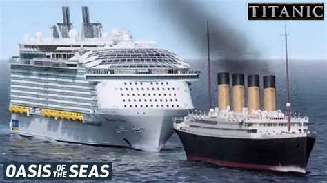 Titanic Is Small Compared To Cruise Ships Youtube