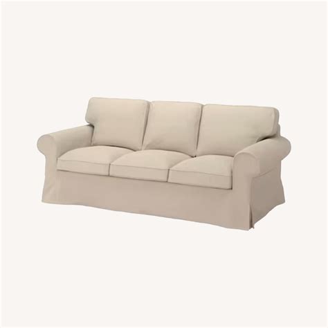 Ikea 3 Seater Couch With Slip Cover Aptdeco