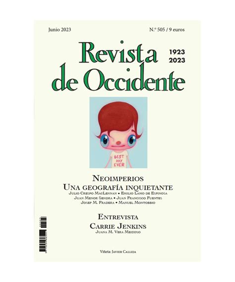 Revista de Occidente Nº 505 Quiosco Cultural