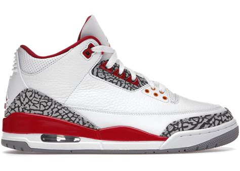 Restock Air Jordan 3 Retro Cardinal Red — Sneaker Shouts