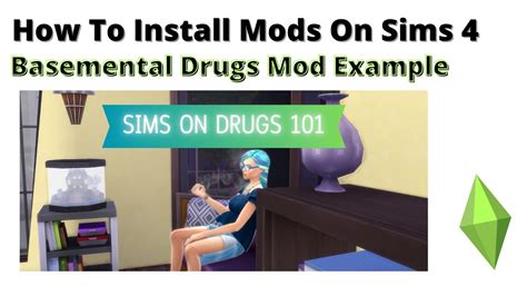 How To Install Basemental Drugs Mod For Sims 4 2023 Youtube