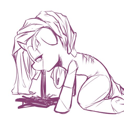 Explicit Grimdark Artist Florecentmoo Rarity G Crying