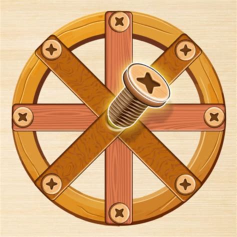 Wood Nuts Bolt Screw Puzzle By Arbaz Gillani