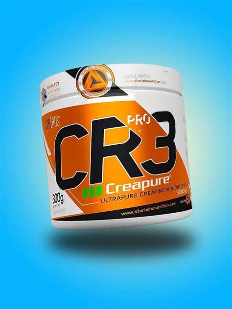 Cr3 Pro Creapure 300gr De Starlabs Creatina Energyum Sport Suplementación Deportiva