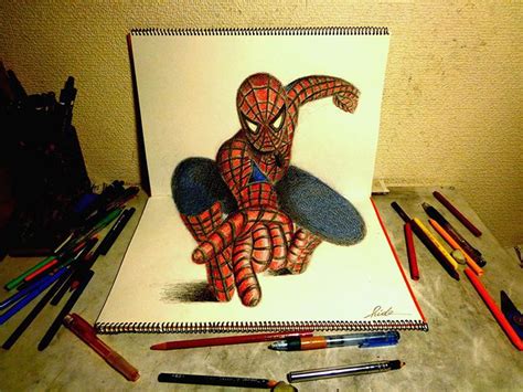 This Artist Only Uses Pencils And Notebooks But What He Draws Is