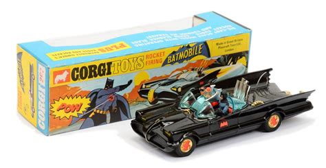 Corgi 267 Batman Batmobile Black Body Gold