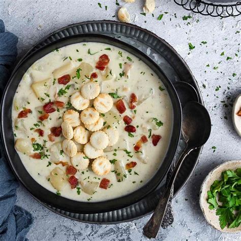 Instant Pot Clam Chowder New England Style Aromatic Essence