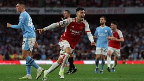 Arsenal Vs Man City Score Result And Highlights As Martinelli Ends