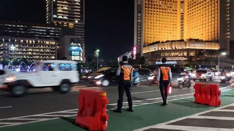 Ada Perayaan Malam Tahun Baru Simak Rekayasa Lalu Lintas Di Jalan