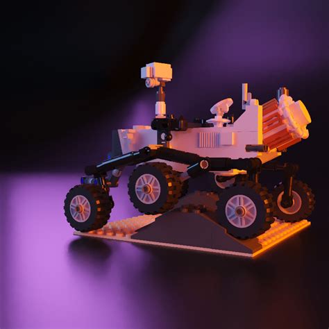 Lego moon rover stl 3D model 3D printable | CGTrader