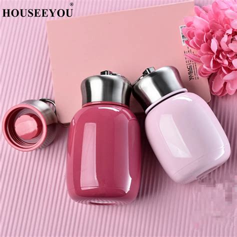 HOT 200ML/280ML Mini Cute Coffee Vacuum Flasks Thermos Stainless Steel ...