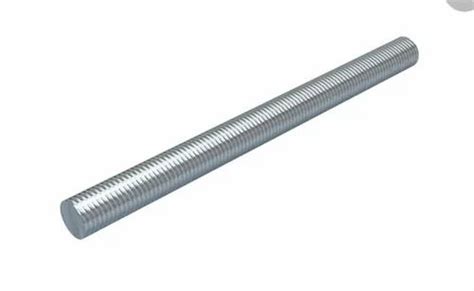 Material Galvanised Iron Gi Threaded Rod Rount Size 10mm At Rs 73