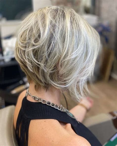 Short Bob With Long Layers