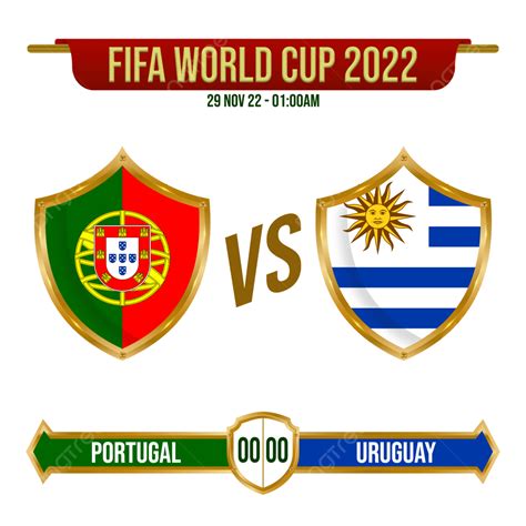 Portugal Vs Uruguay World Cup 2022 Portugal Vs Uruguay Flag Flag PNG