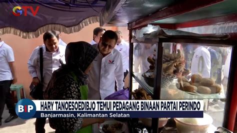 Rapat Konsolidasi Hary Tanoesoedibjo Temui Pedagang Binaan Partai