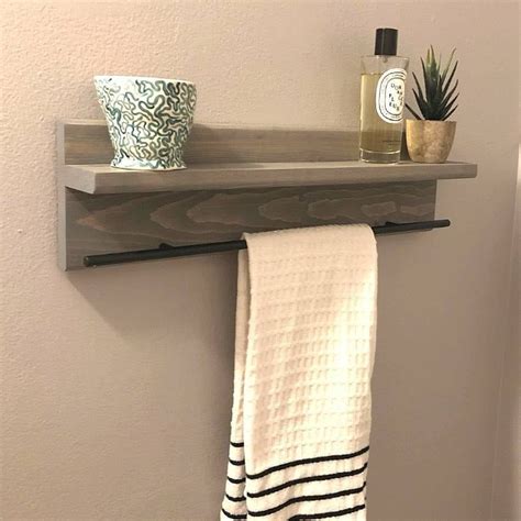 Rustic Floating Wall Shelf Narrow Flush Mount Shelving Etsy Artofit