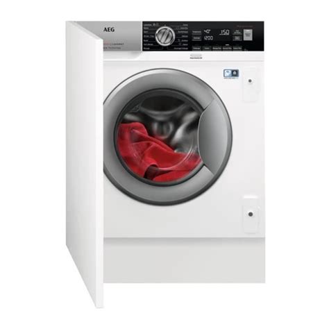 Lave linge hublot Aeg LFX7E8432BI AEG Cdiscount Electroménager