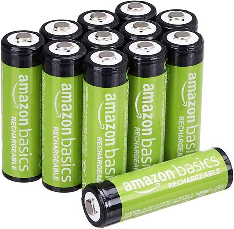 Amazon Basics Pack Aa Rechargeable Batteries Performance Mah