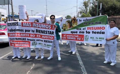 El Mexiquense Hoy En Ecatepec M Dicos Y Enfermeros Protestan Ante La