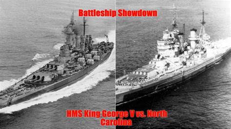 Battleship showdown: King George V vs. North Carolina - Navy General Board