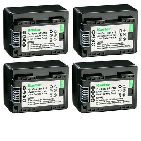 Kastar Pack Bp Battery V Mah Replacement For Canon Bp