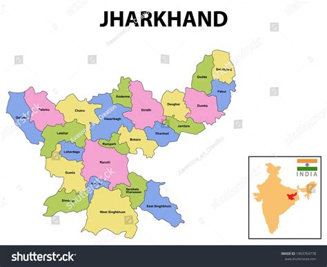 List Of Districts Of Jharkhand Wikipedia