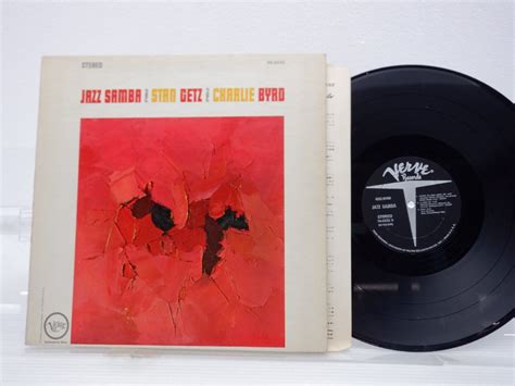 【やや傷や汚れあり】【us盤】stan Getz「jazz Samba」lp（12インチ）verve Recordsv6 8432