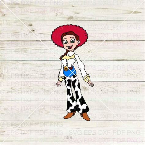 Jessie Toy Story 024 Svg Dxf Eps Pdf Png Cricut Cutting Etsy Canada