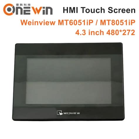 WEINVIEW WEINTEK MT6051iP MT8051iP HMI Touch Screen 4 3 Inch 480 272