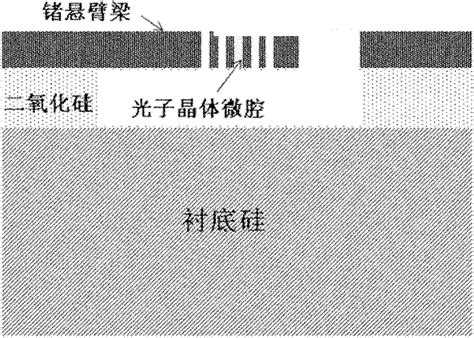 Germanium Cantilever Beam Type Two Dimensional Photonic Crystal