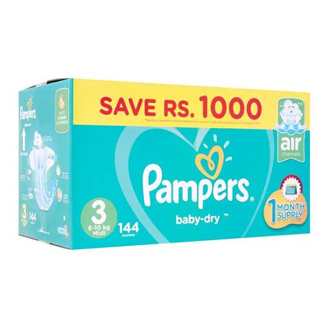 Purchase Pampers No Midi Mega Pack Kg Pieces Online At