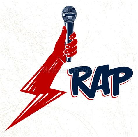 Hip Hop Artist Microphone Stock Illustrations 314 Hip Hop Artist