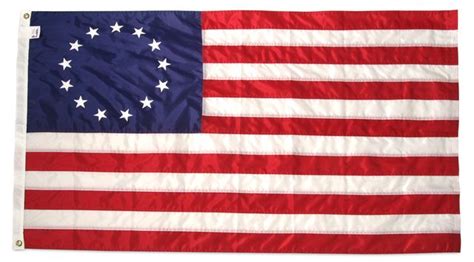 Betsy Ross Flag 3X5 Nylon USA-Made - Free Shipping!