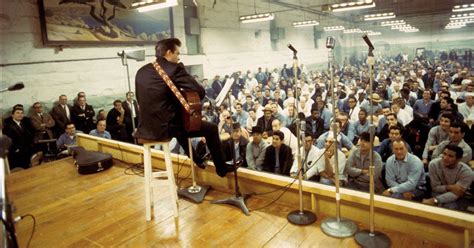 Historical Photos Of Johnny Cashs Folsom Prison Concert In 1968