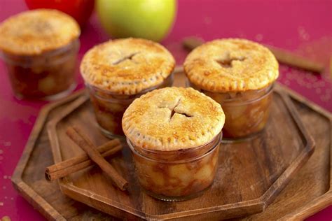 Mini Jar Apple Pies Recipe Sunsweet Growers