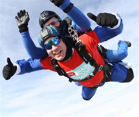 Sponsored Skydive The Brain Tumour Charity