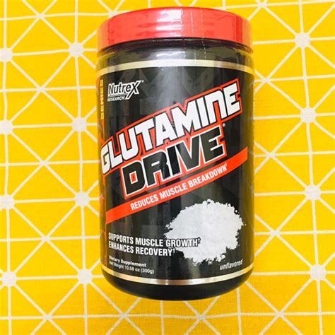 Glutamine Nutrex Glutamine Drive Muscle Fitness Post Volume 300G