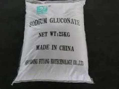 Powder Technical Grade Sodium Gluconate Packaging Type Packet Kg