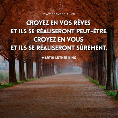 Citation De Martin Luther King Sur Les R Ves Et La Confiance En Soit