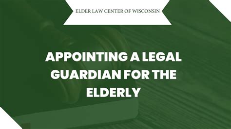 PPT - Appointing a legal guardian for the elderly PowerPoint ...