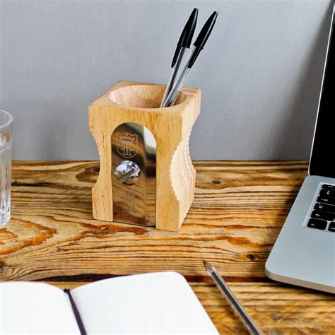 Wooden Sharpener Desk Tidy – [aka]