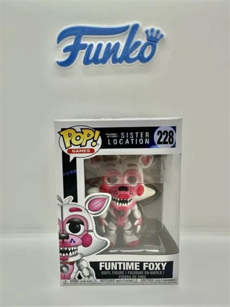 Funko Pop Five Nights At Freddys Funtime Foxy 228 Eur 79 90 Picclick Fr