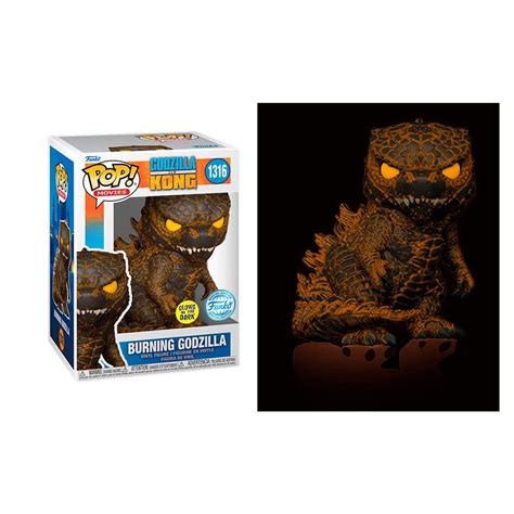 Φιγούρα Funko POP Godzilla vs Kong Burning Godzilla GITD 1316